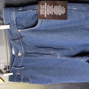 👖 Woman Within Straight Leg Denim Jeans. 14W. New With Tags!